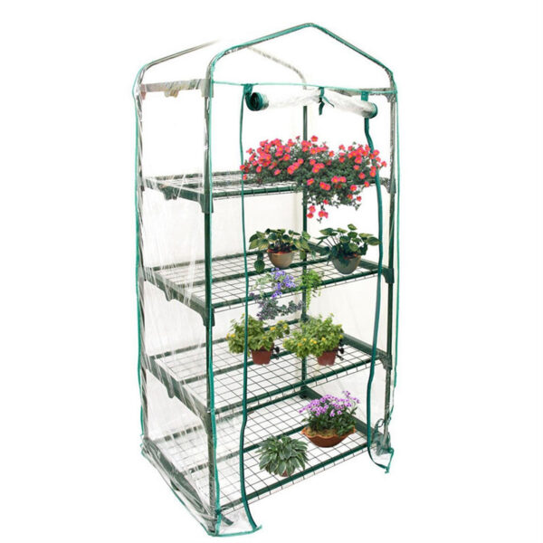 Garden Greenhouse Cover PVC Flowers and Plants Warm Shed - Image 2