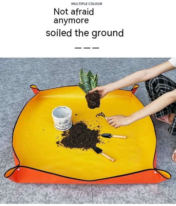 Gardening Mat Soil Changing Mat Waterproof Thickened Succulent Pot Planting Operation Flower - Image 2