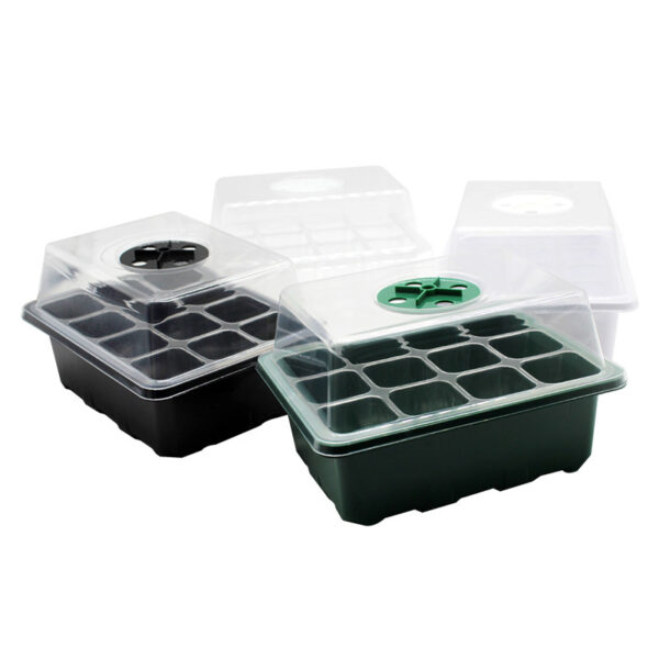 Three piece set of seedling tray