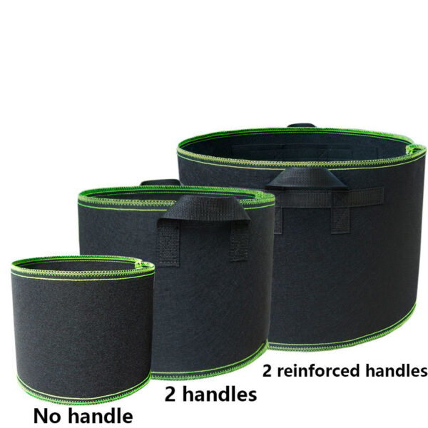 Planting Sack Black Non-woven Seedling Flower Pot - Image 2