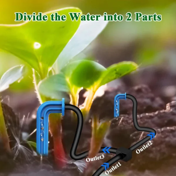 DIY solar irrigation, with a 15 meter hose garden watering system, garden balcony greenhouse drip irrigation system - Image 12