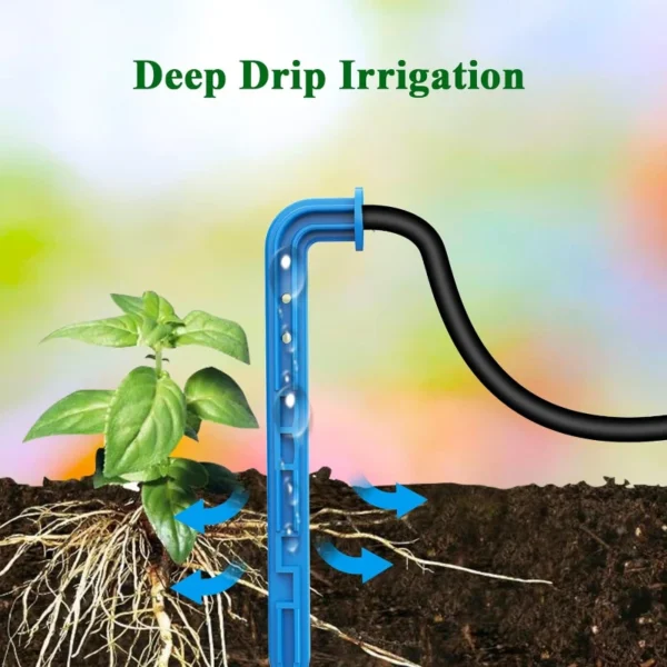 DIY solar irrigation, with a 15 meter hose garden watering system, garden balcony greenhouse drip irrigation system - Image 11