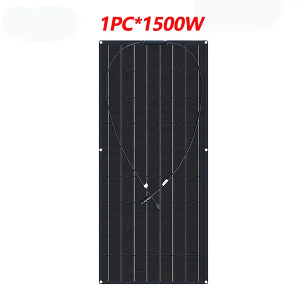 1500W3000WSolar Panel1000W2000W Solar High Efficiency Portable Power Bank Flexible Charging Outdoor Solar Cells For Home/Camping - Image 8