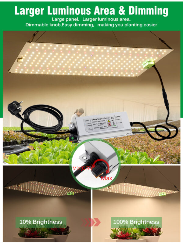 Quantum Plate Plant Fill Light Lamp 120W - Image 2