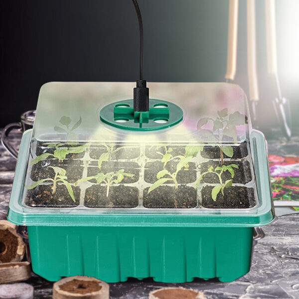 12 Well Seedling Pot With Lamp - Image 6